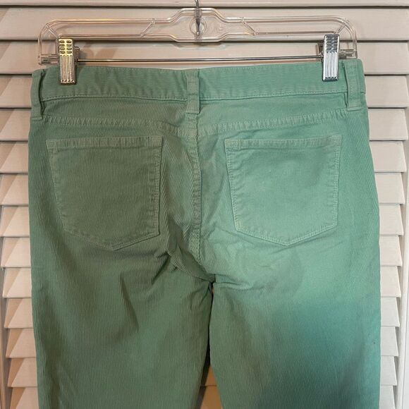 J CREW | mint green corduroy pants 26 - Picture 8 of 9